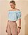 Blusa Em Crepe Com Babados Ombro A Ombro Milalai - Imagem 15