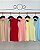 Blusa Crepe Decote Alto Com Pregas e Renda Milalai - Imagem 20