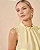 Blusa Crepe Decote Alto Com Pregas e Renda Milalai - Imagem 14
