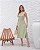 Vestido Midi Linho Com Amarração Posterior - Imagem 12