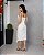 Vestido Midi Alça Fina Com Fenda Mariá - Imagem 4
