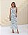 Vestido Longo Floral Decote Degagê Doce Flor - Imagem 4