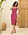 Vestido Midi Alfaiataria Em Decote V - Imagem 4