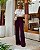 Calça Alfaiataria Wide Leg Com Detalhes Pregas Milalai - Imagem 13