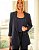 Blazer Boyfriend Transpasse Donna Ritz - Imagem 3