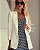 Blazer Boyfriend Alfaiataria Com Martingale Donna Ritz - Imagem 13