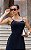 Vestido Midi Em Viscose Decote Redondo E Alças Finas - Imagem 4