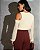 Blusa Malha Tricot Ombro Vazado Donna Ritz - Imagem 6