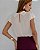 Blusa Em Crepe Com detalhes Na Gola Doce Flor - Imagem 2