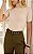 Blusa Malha Tricot Gola Alta - Imagem 6