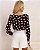 Blusa Manga Longa Com Franzido Poás Doce Flor - Imagem 3