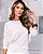 Blusa Tricot Manga Morcego Canelado - Imagem 3