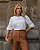Blusa Em Viscose Com Detalhes Em Renda - Imagem 3