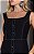 Vestido Midi Em Crepe Decote Quadrado Pespontado - Imagem 4