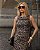 Vestido Midi Em Tule Animal Print - Imagem 3