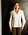 Camisa Em Tricoline Vista Com Botão Forrado Donna Ritz - Imagem 1