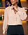 Blusa Em Crepe Decote V e Botões Milalai - Imagem 3