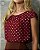 Blusa De Poás com Pregas No Decote Doce Flor - Imagem 4