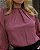 Blusa Em Viscolinho Com Detalhes Pregas - Imagem 3