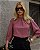 Blusa Em Viscolinho Com Detalhes Pregas - Imagem 1