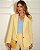 Blazer Boyfriend Alfaiataria Martingale Donna Ritz - Imagem 11