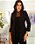 Blazer Boyfriend Alfaiataria Martingale Donna Ritz - Imagem 4