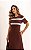 Vestido Midi Moletinho Bicolor Com Bolso - Imagem 2