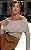 Blusa Em Tricot Ombro A Ombro - Imagem 2