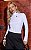 Blusa Em Malha Ribana Gola Alta - Imagem 1