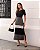 Vestido Midi Moletinho Tricolor Com Bolso - Imagem 7