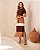Vestido Midi Moletinho Tricolor Com Bolso - Imagem 5