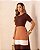 Vestido Midi Moletinho Tricolor Com Bolso - Imagem 3