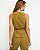 Top Alongado Twill Com Cinto De Couro Donna Ritz - Imagem 2