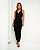 Top Alongado Twill Com Cinto De Couro Donna Ritz - Imagem 5