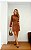 Vestido Curto Manga Longa Cobra Donna Ritz - Imagem 2