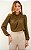 Blusa Drapeado Yoryu Manga Longa Donna Ritz - Imagem 3