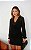 Blusa Transpassada Chiffon Decote V Donna Ritz - Imagem 1