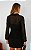 Blusa Transpassada Chiffon Decote V Donna Ritz - Imagem 3