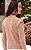Blusa Tricot Manga Longa Com Botão Ombros - Imagem 2