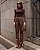 Calça Skinny Em Couro Like - Imagem 1