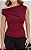 Blusa Malha Jersey Assimétrica - Imagem 3