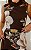 Vestido Midi Viscose Em Estampa Floral Gola Tricot - Imagem 3