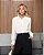Camisa Em Crepe Com Martingale Ombros Milalai - Imagem 13