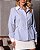 Camisa Tricoline Listrada Donna Ritz - Imagem 3
