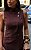 Vestido Midi Gola Alta Com Botões Kesses - Imagem 2