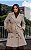 Trench Coat Alongado Em Alfaiataria Com Lapela e Botões - Imagem 1