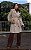 Trench Coat Alongado Em Alfaiataria Com Lapela e Botões - Imagem 2