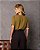 Blusa Em Crepe Multi Pregas Frontal Donna Ritz - Imagem 4