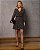 Vestido Curto Em Chiffon Floral Dark Donna Ritz - Imagem 1