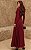 Vestido Longo Malha Jersey Manga Longa - Imagem 4